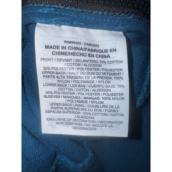 Nike Woman's S Sportswear Tech Fleece Crew 809537 301 Turquoise Volt Sweatshirt - Picture 10 of 10